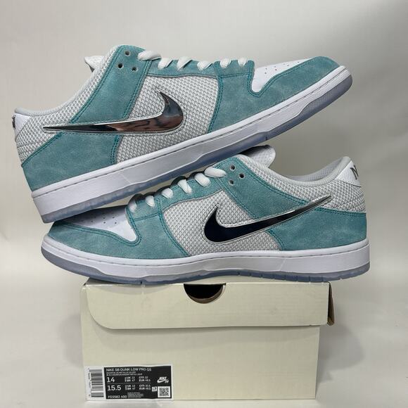 Nike SB Dunk Low Pro QS X April Skateboards “Tiffany” - Picture 3 of 8